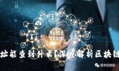 区块链钱包地址能查到什