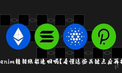 Tokenim转错账能追回吗?看懂这些关键点后再操作