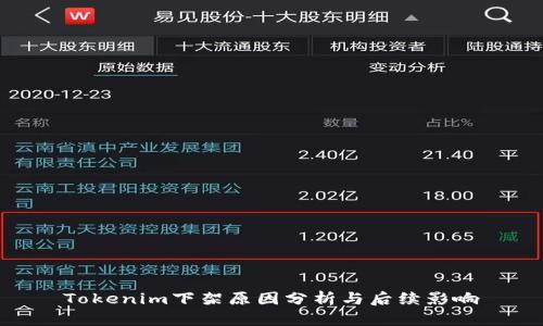 Tokenim下架原因分析与后续影响