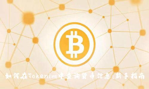 如何在Tokenim中查询货币信息：新手指南