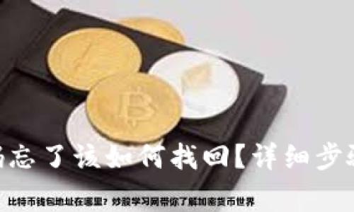 tokenim密码忘了该如何找回？详细步骤与注意事项