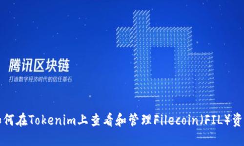 如何在Tokenim上查看和管理Filecoin(FIL)资产