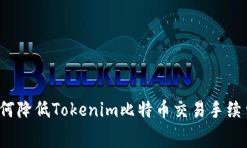 如何降低Tokenim比特币交易手续费？