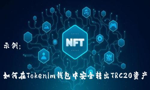 示例：


如何在Tokenim钱包中安全转出TRC20资产