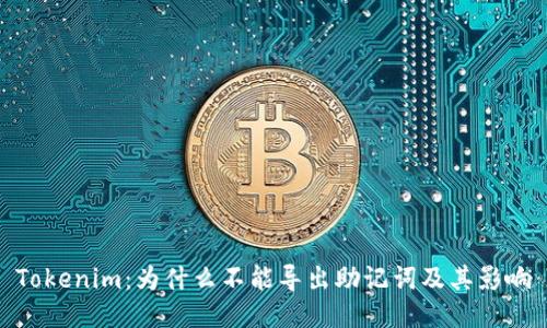 Tokenim:为什么不能导出助记词及其影响