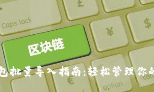 区块链钱包批量导入指南:轻松管理你的数字资产