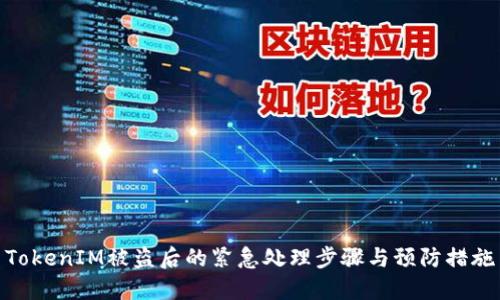 TokenIM被盗后的紧急处理步骤与预防措施