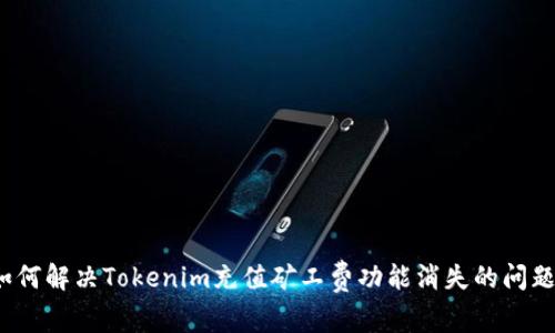 如何解决Tokenim充值矿工费功能消失的问题?